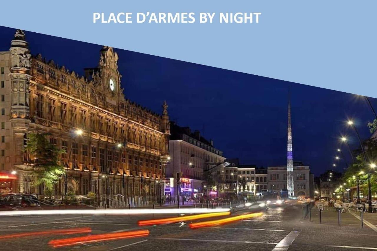 Design Appart - Hyper Centre - Tram - Free Wifi - Lerelaisdodile21 Валансьен Экстерьер фото